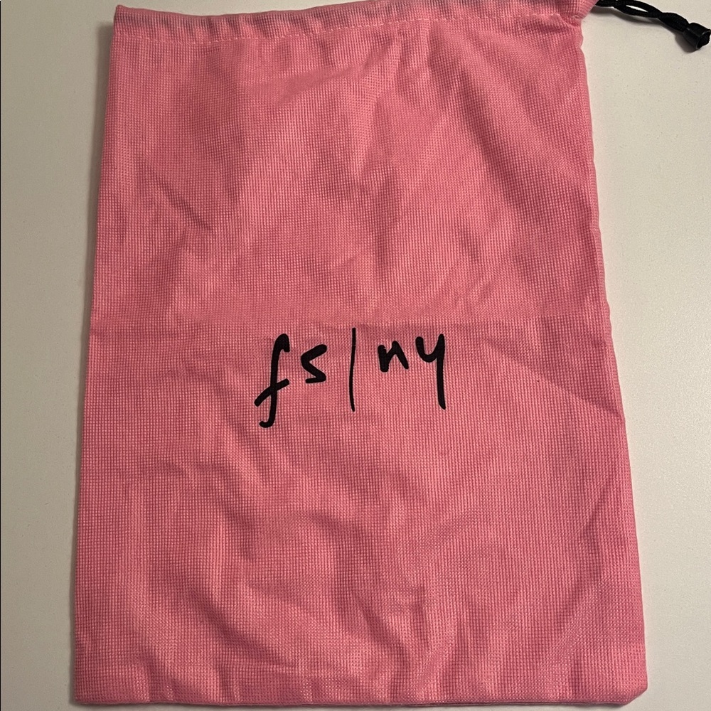 Pink French Sole Drawstring Dust Bag